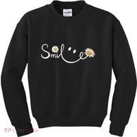 Daisy Smile Cute Gift Kids Sweatshirt thumb 0
