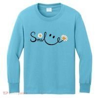 Daisy Smile Cute Gift Kids Long Sleeve Shirt thumb 0