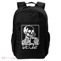 Decaf Skeleton Coffee Skull  Backpack thumb 0