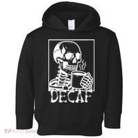Decaf Skeleton Coffee Skull  Toddler Hoodie thumb 0