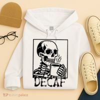 Decaf Skeleton Coffee Skull  Hoodie thumb 4