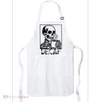 Decaf Skeleton Coffee Skull  Apron thumb 0