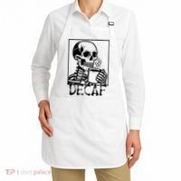 Decaf Skeleton Coffee Skull  Apron thumb 2