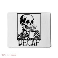 Decaf Skeleton Coffee Skull  Mousepad thumb 0