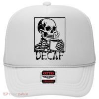 Decaf Skeleton Coffee Skull  Hat thumb 0