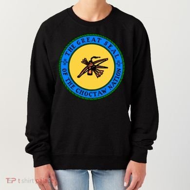 Double Sided Choctaw Nation Flag Gift Choctaw Gift Women's Sweatshirt