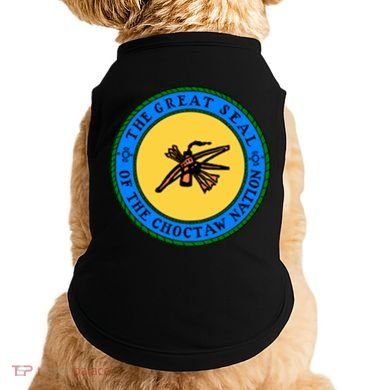 Double Sided Choctaw Nation Flag Gift Choctaw Gift Doggie Tank
