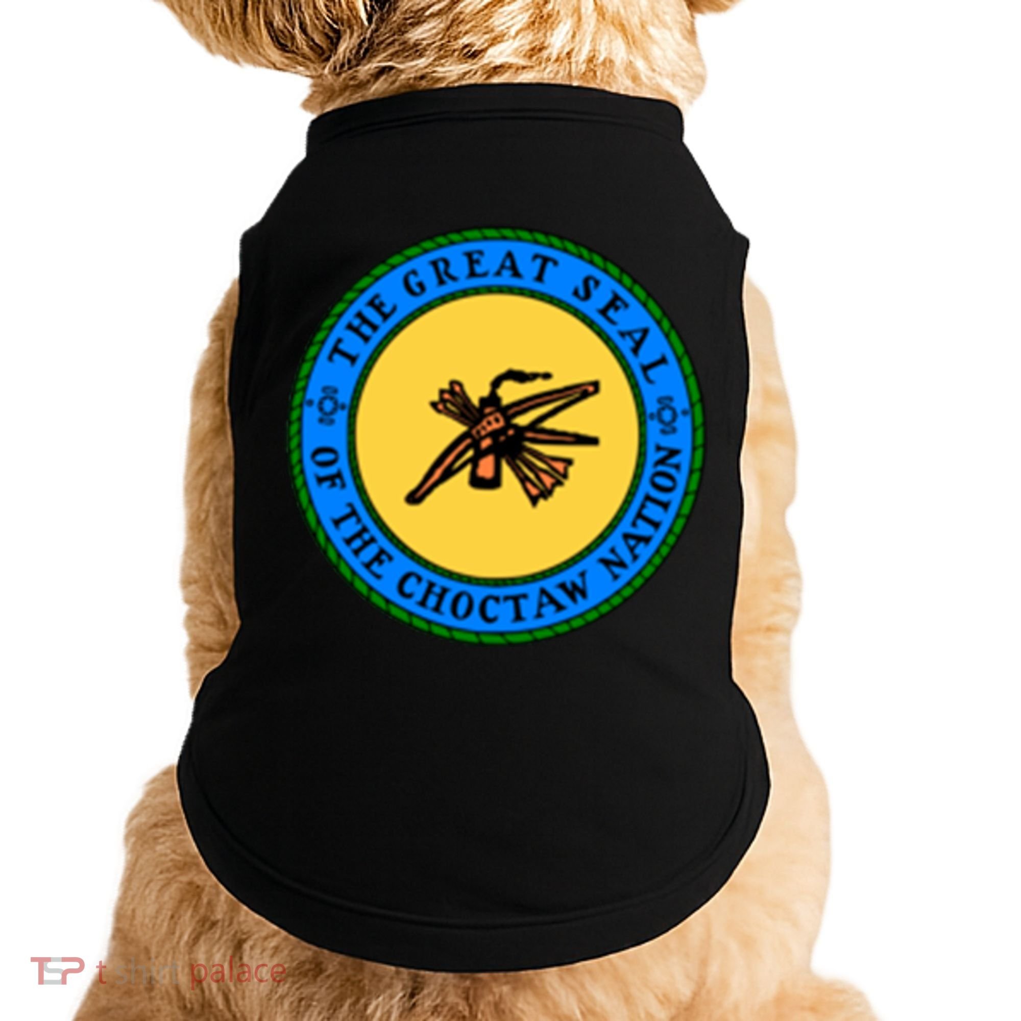 Double Sided Choctaw Nation Flag Gift Choctaw Gift Doggie Tank