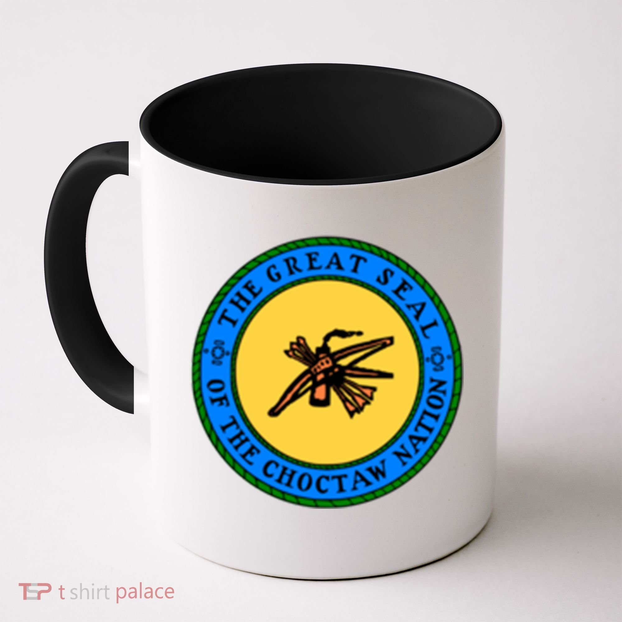 Double Sided Choctaw Nation Flag Gift Choctaw Gift Coffee Mug