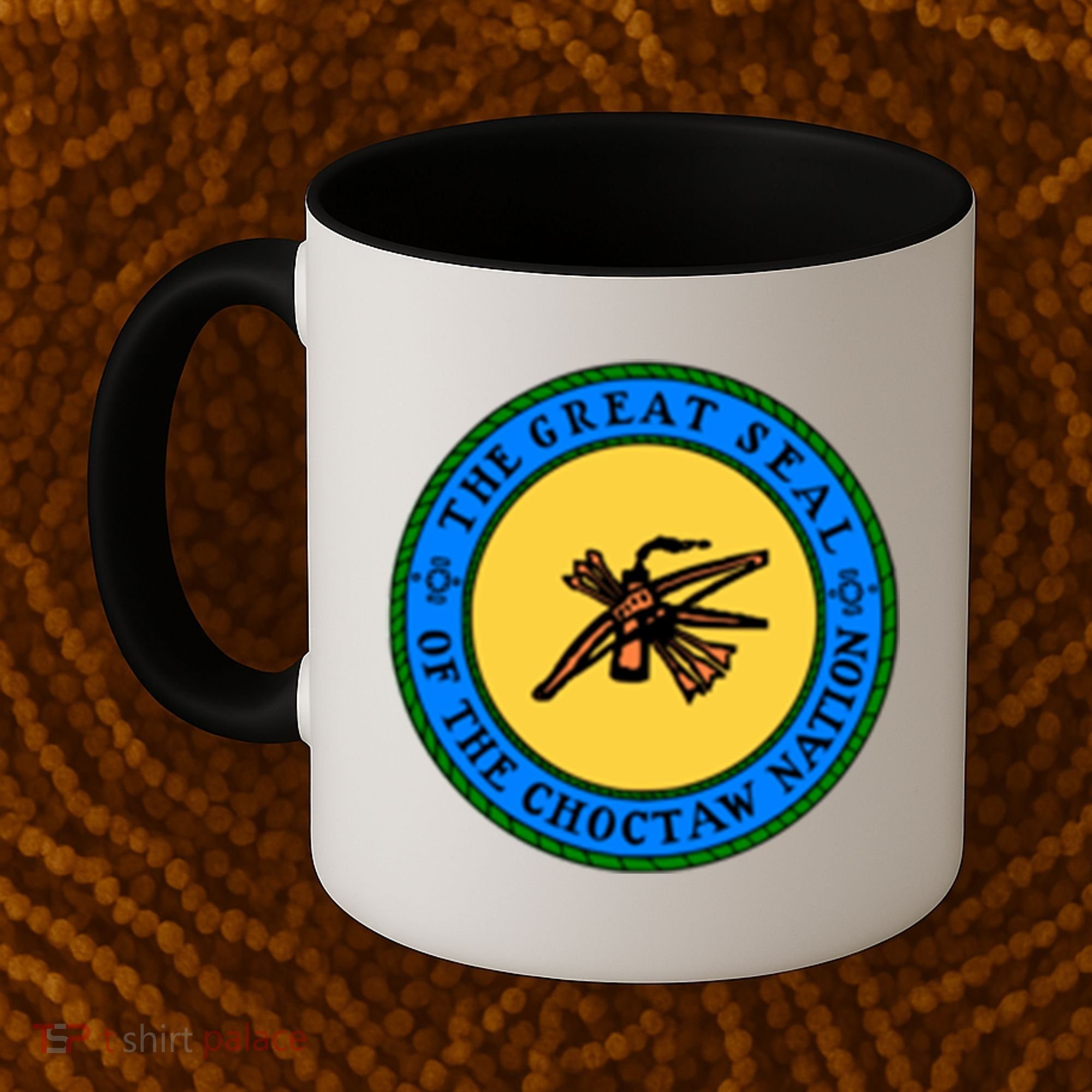 Double Sided Choctaw Nation Flag Gift Choctaw Gift Coffee Mug