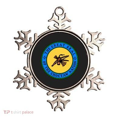 Double Sided Choctaw Nation Flag Gift Choctaw Gift Ornament