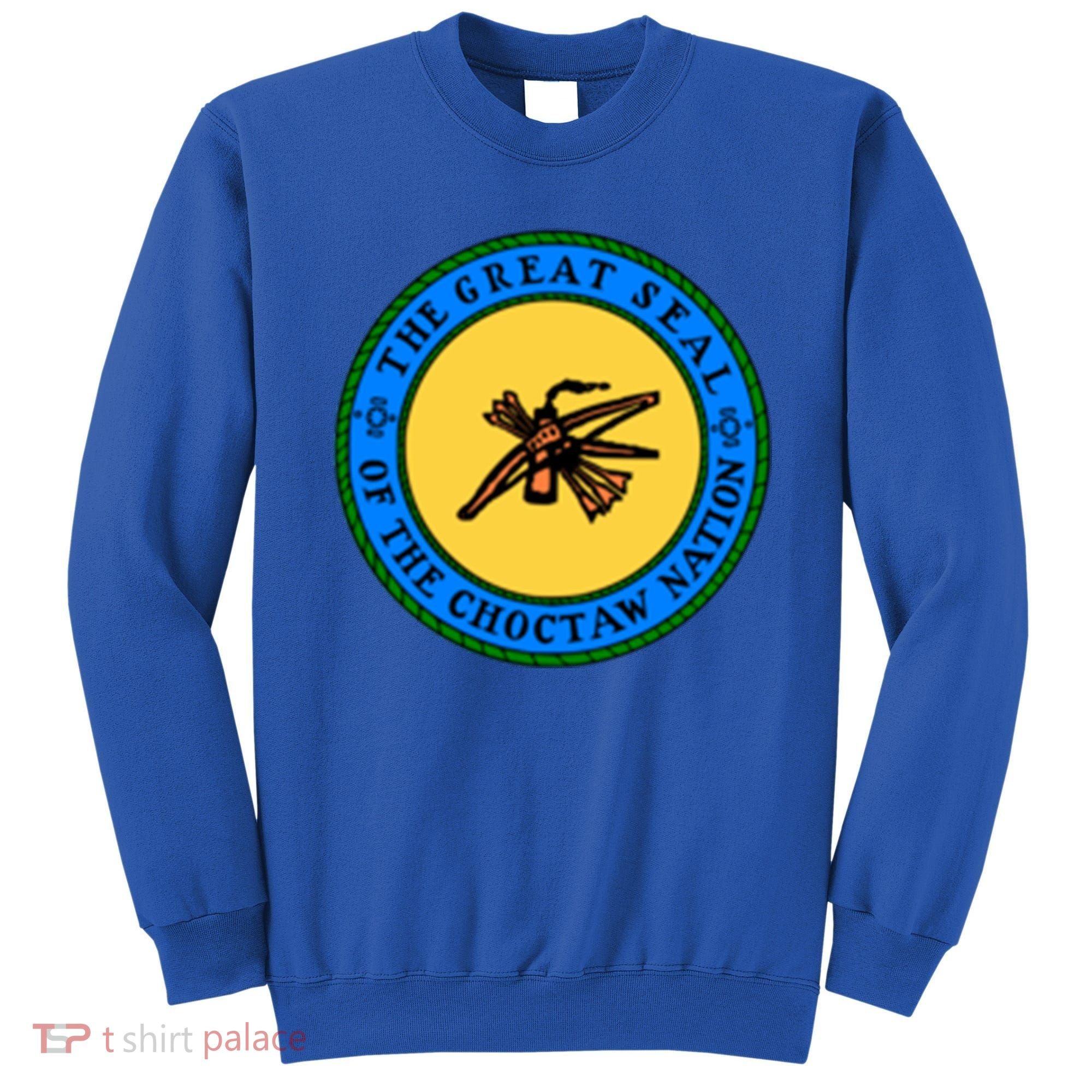Double Sided Choctaw Nation Flag Gift Choctaw Gift Sweatshirt