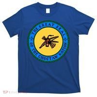 Double Sided Choctaw Nation Flag Gift Choctaw Gift T-Shirt thumb 0