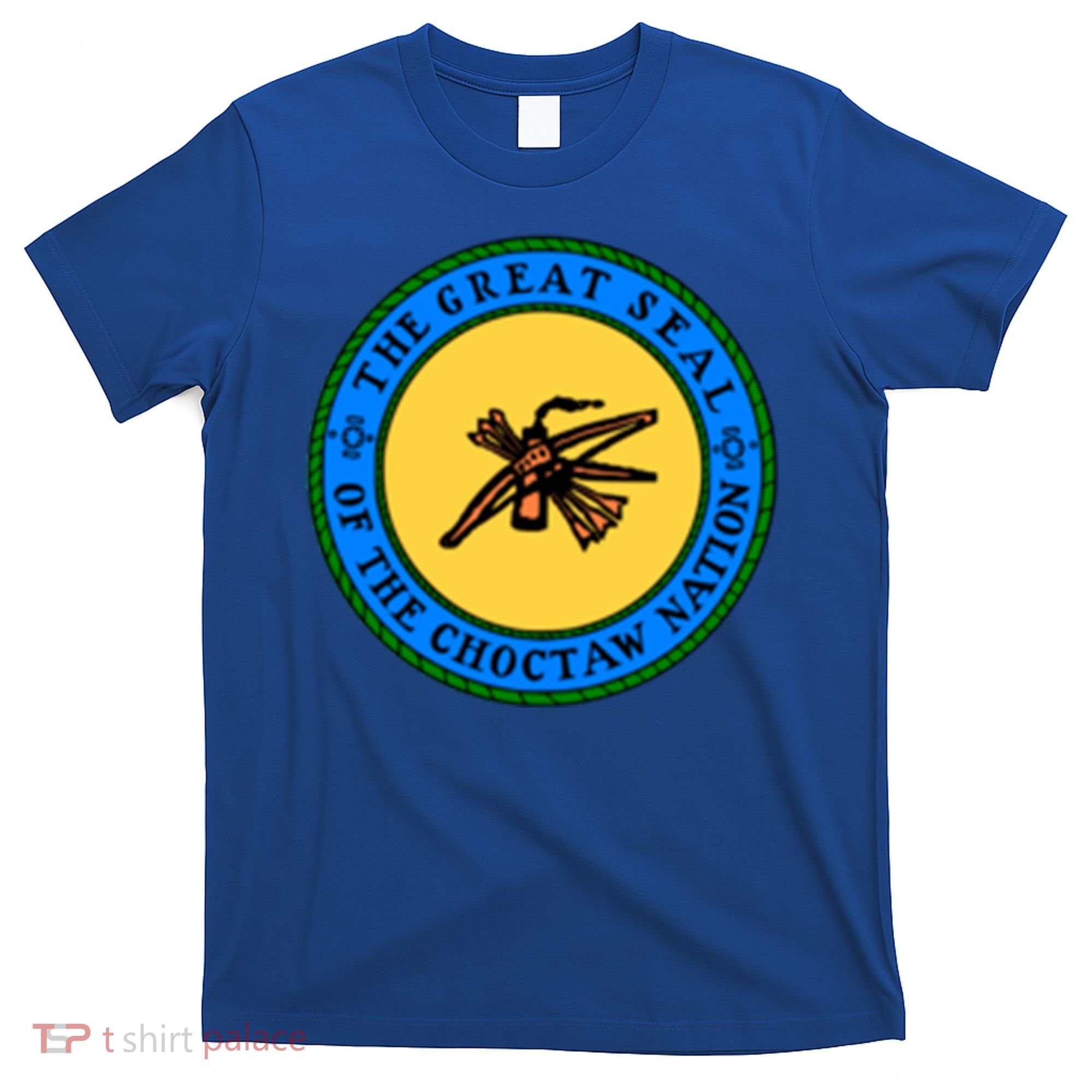 Double Sided Choctaw Nation Flag Gift Choctaw Gift T-Shirt