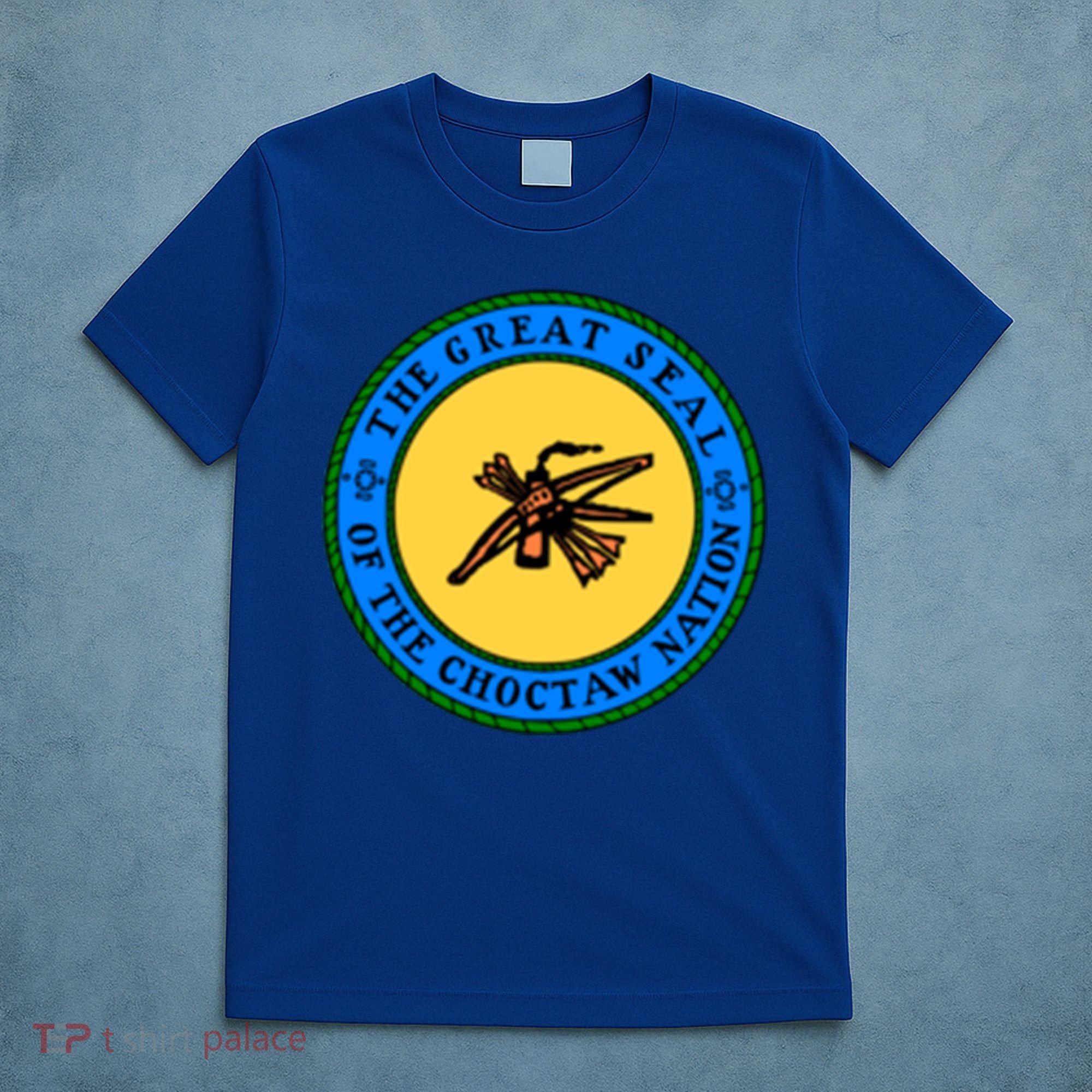 Double Sided Choctaw Nation Flag Gift Choctaw Gift T-Shirt