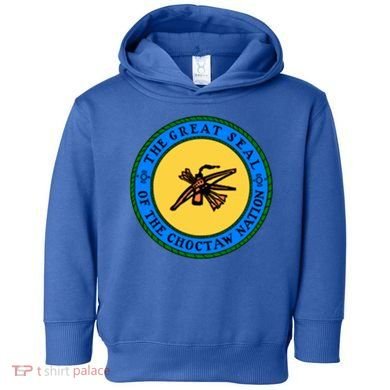 Double Sided Choctaw Nation Flag Gift Choctaw Gift Toddler Hoodie