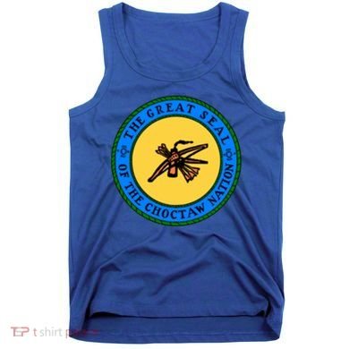 Double Sided Choctaw Nation Flag Gift Choctaw Gift Tank Top