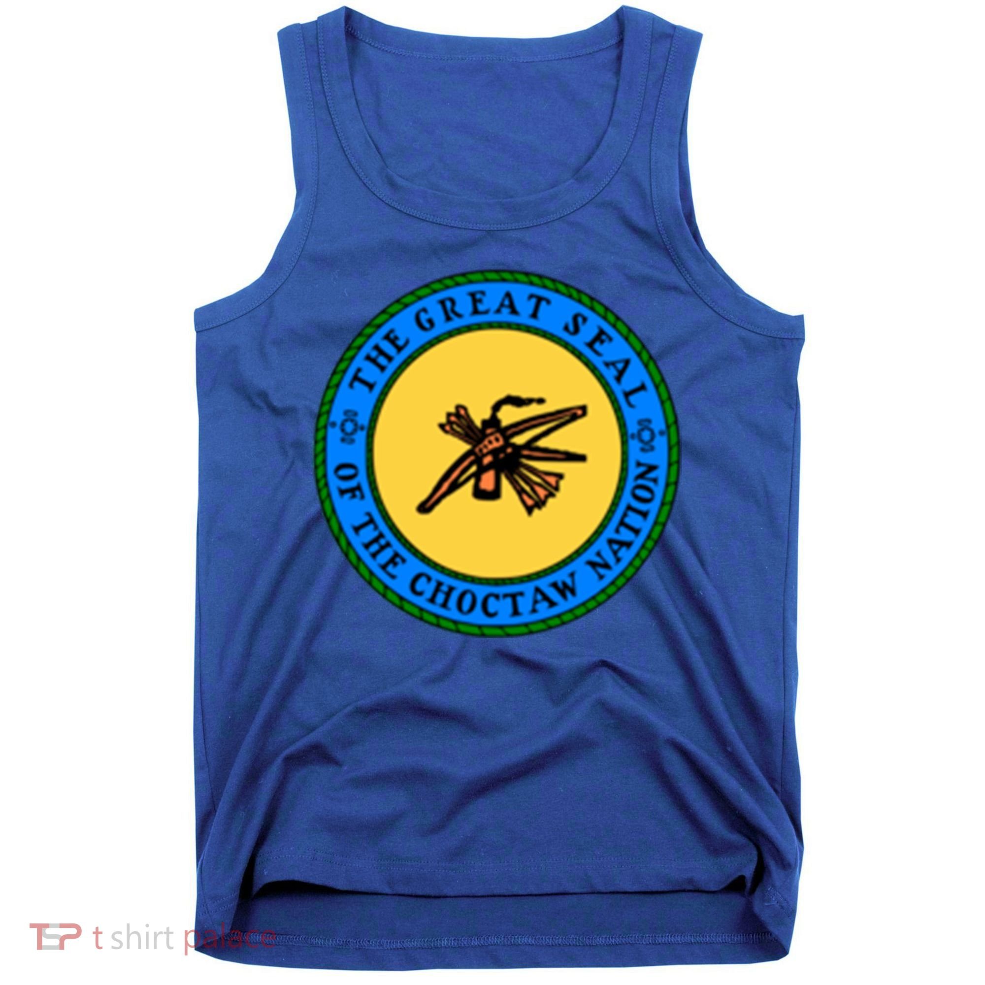 Double Sided Choctaw Nation Flag Gift Choctaw Gift Tank Top