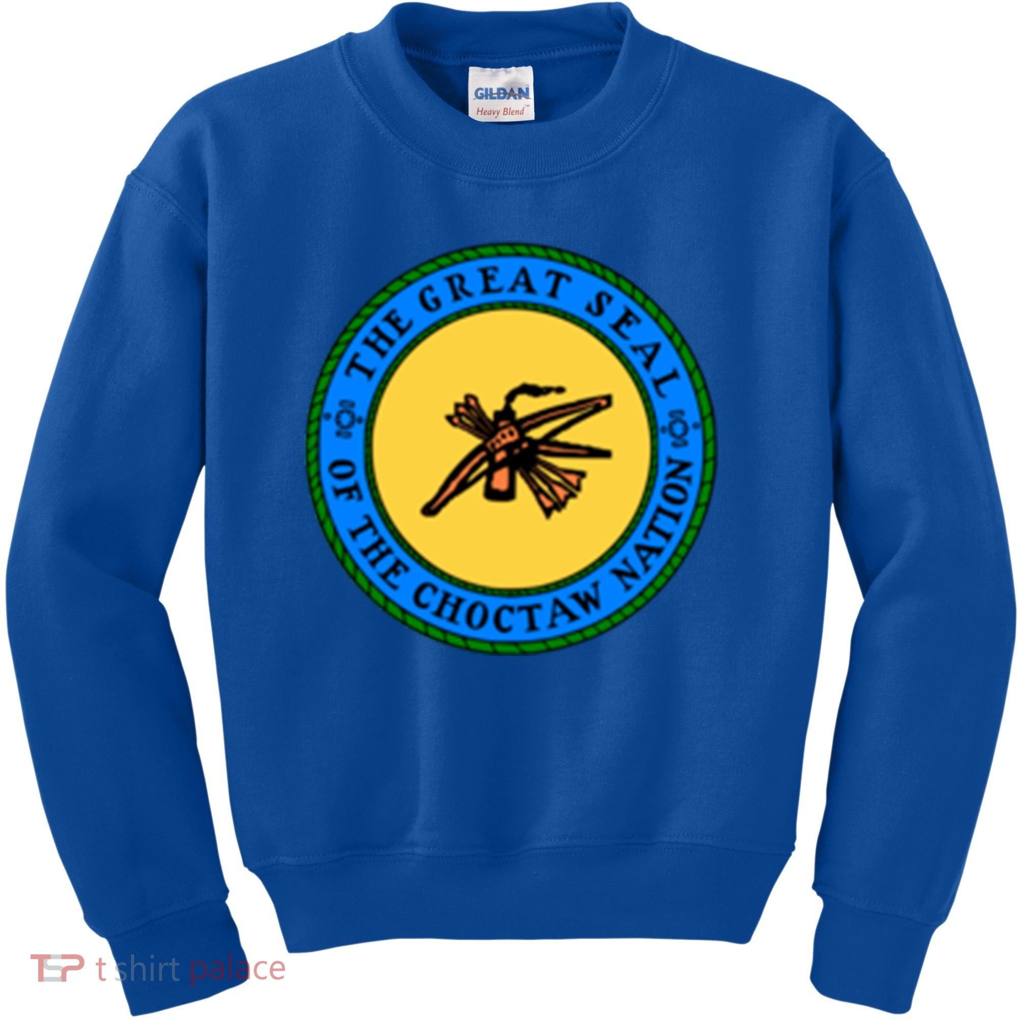 Double Sided Choctaw Nation Flag Gift Choctaw Gift Kids Sweatshirt