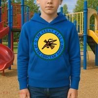 Double Sided Choctaw Nation Flag Gift Choctaw Gift Kids Hoodie thumb 2