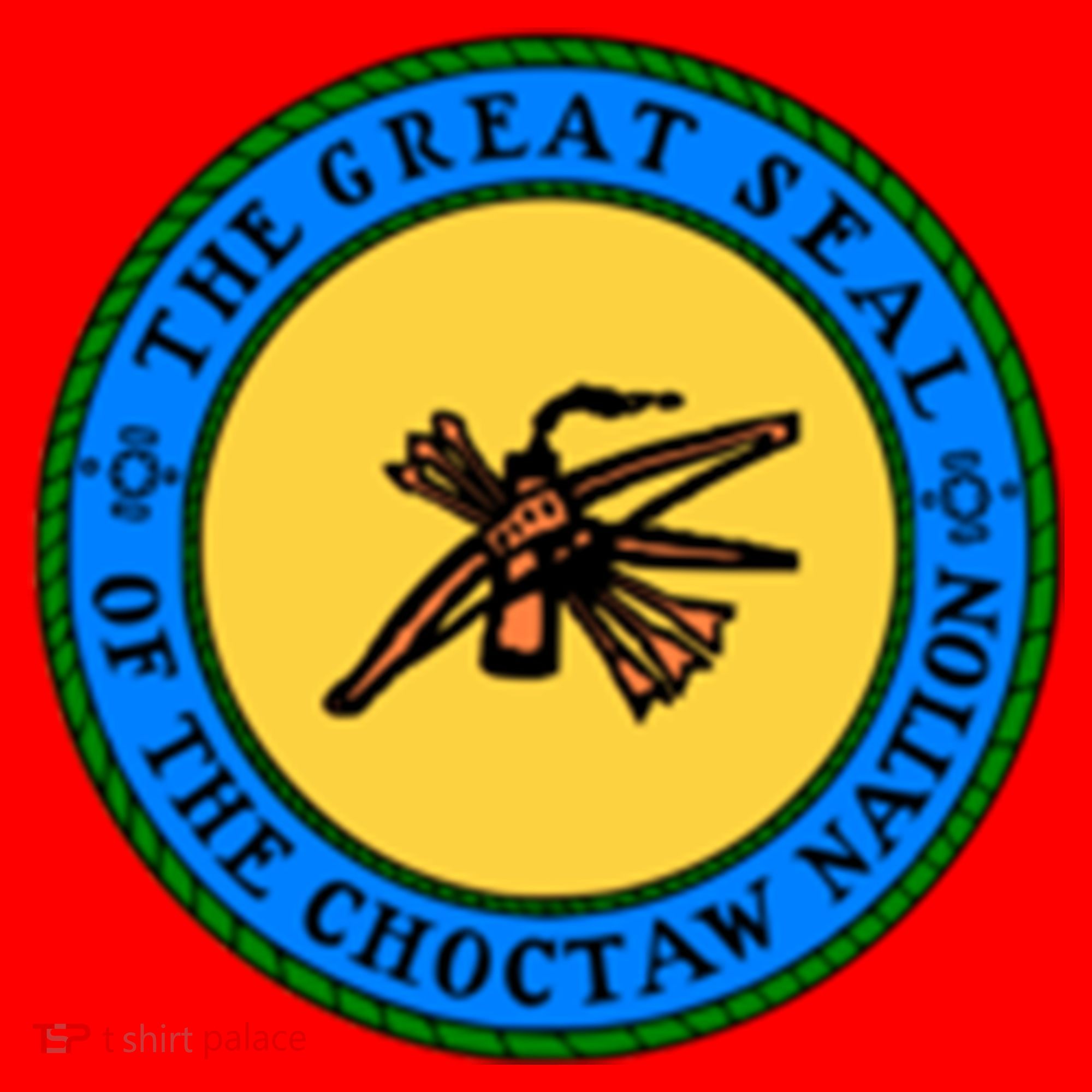 Double Sided Choctaw Nation Flag Gift Choctaw Gift Santa Hat