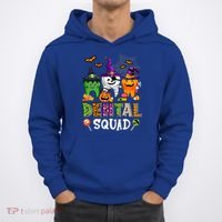 Dental Squad Costume Trick Or Teeth Denstist Halloween Ghost Gift Hoodie thumb 0