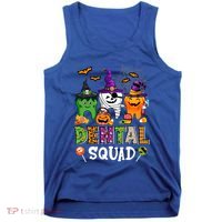 Dental Squad Costume Trick Or Teeth Denstist Halloween Ghost Gift Tank Top thumb 0