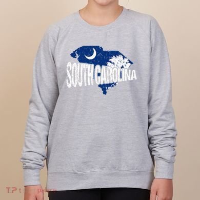 Distressed South Carolina Women's Sweatshirt