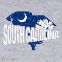 Distressed South Carolina Women's Sweatshirt thumb 2