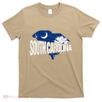 Distressed South Carolina T-Shirt thumb 0