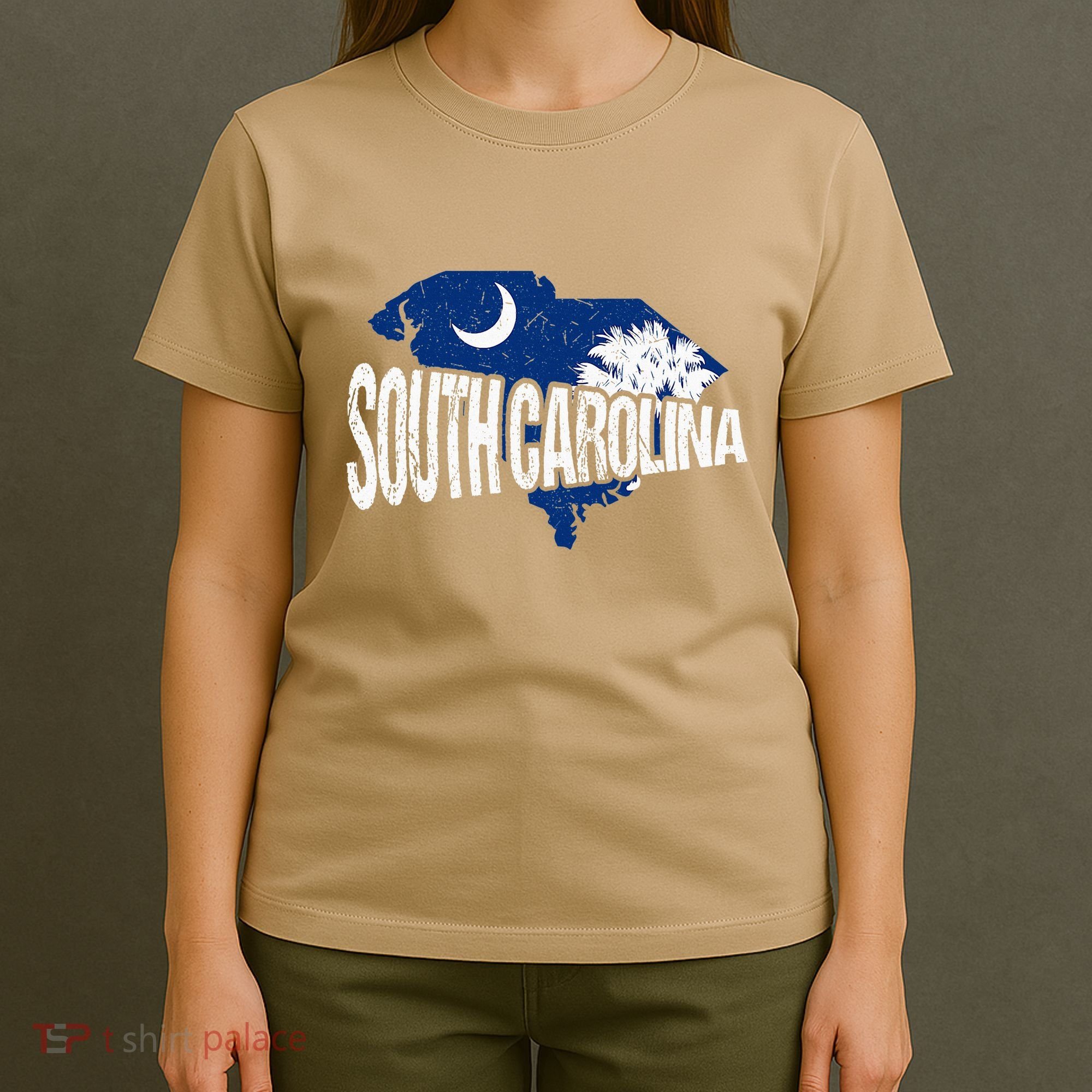 Distressed South Carolina T-Shirt