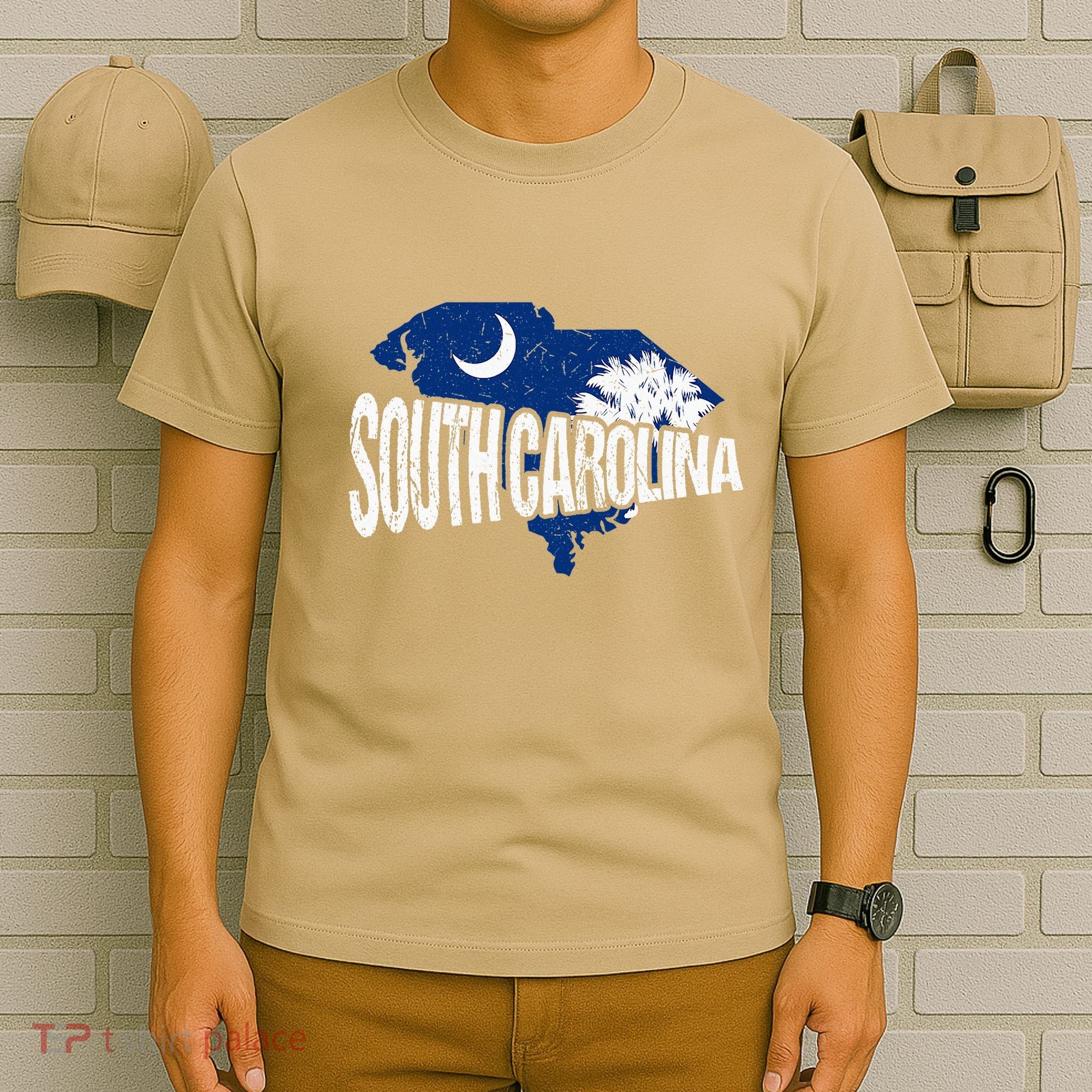 Distressed South Carolina T-Shirt