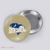 Distressed South Carolina Button thumb 0