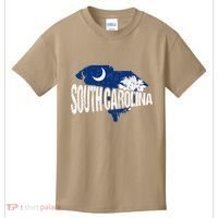 Distressed South Carolina Kids T-Shirt thumb 0