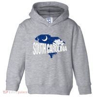 Distressed South Carolina Toddler Hoodie thumb 0
