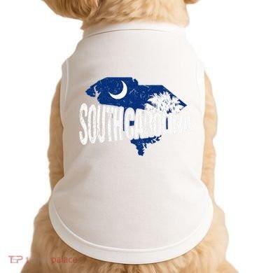 Distressed South Carolina Doggie Tank