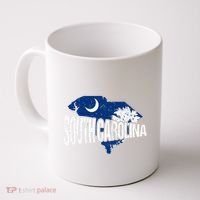 Distressed South Carolina Coffee Mug thumb 0
