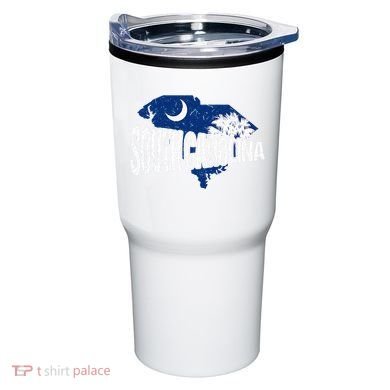 Distressed South Carolina Tumbler