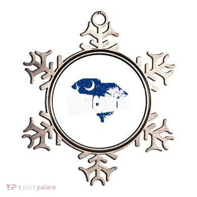 Distressed South Carolina Ornament