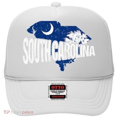 Distressed South Carolina Hat