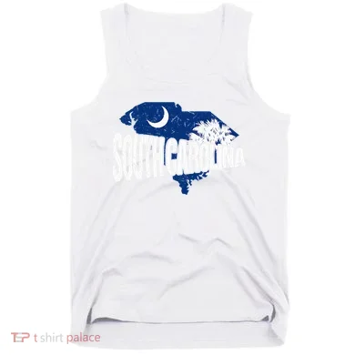 Distressed South Carolina Tank Top