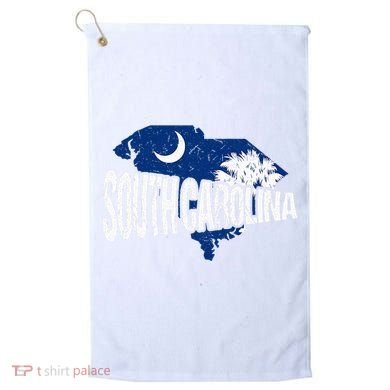 Distressed South Carolina Golf Towel