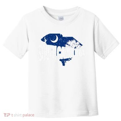 Distressed South Carolina Toddler T-Shirt