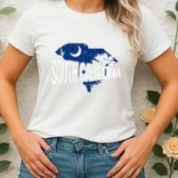 Distressed South Carolina Women's T-Shirt thumb 2