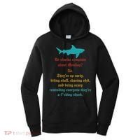 Do Sharks Complain About Monday No. TheyRe Up Early Gift Women's Hoodie thumb 0