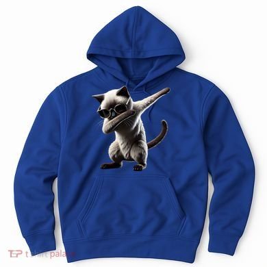 Dabbing Siamese Cat Pet Motif Cool Dab Animal Lover Gift Hoodie