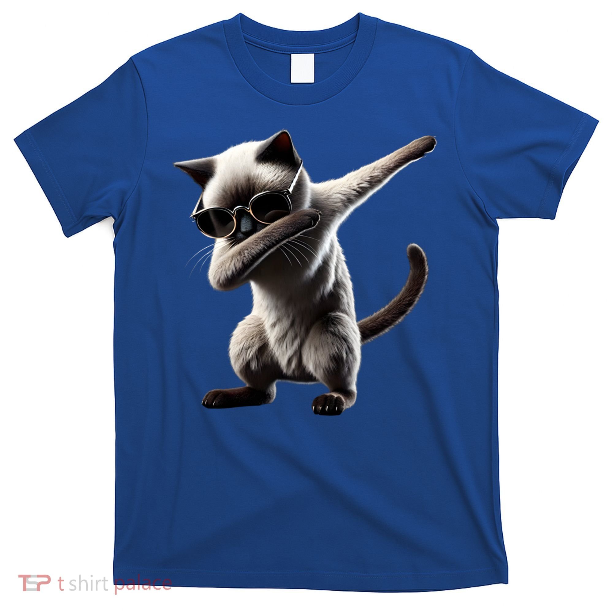 Dabbing Siamese Cat Pet Motif Cool Dab Animal Lover Gift T-Shirt