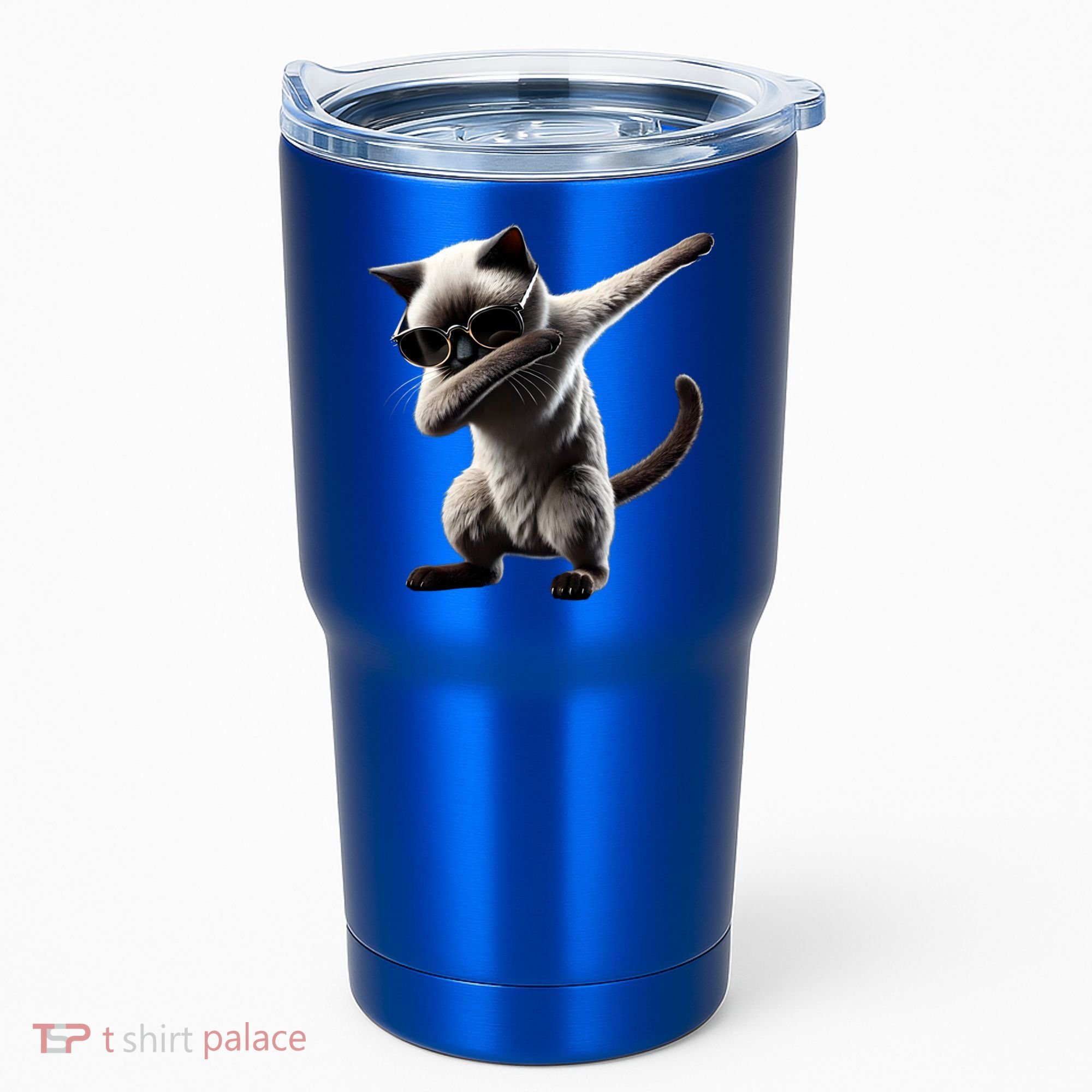 Dabbing Siamese Cat Pet Motif Cool Dab Animal Lover Gift Tumbler