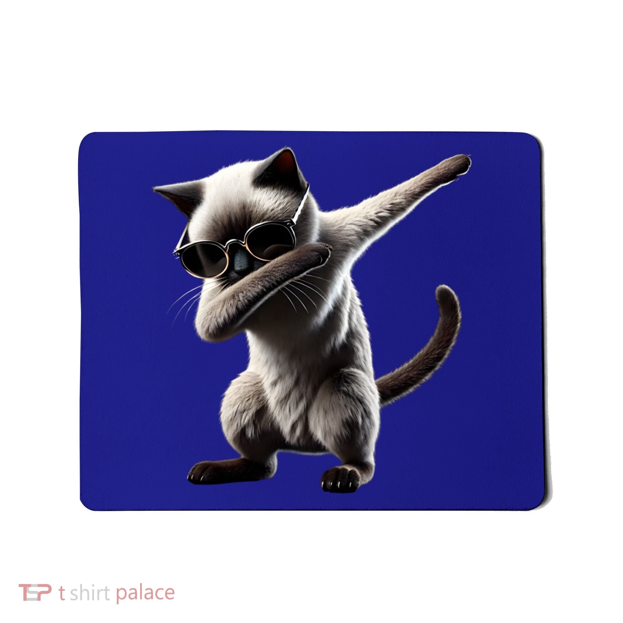 Dabbing Siamese Cat Pet Motif Cool Dab Animal Lover Gift Mousepad