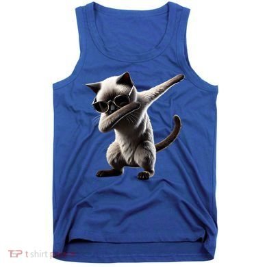 Dabbing Siamese Cat Pet Motif Cool Dab Animal Lover Gift Tank Top